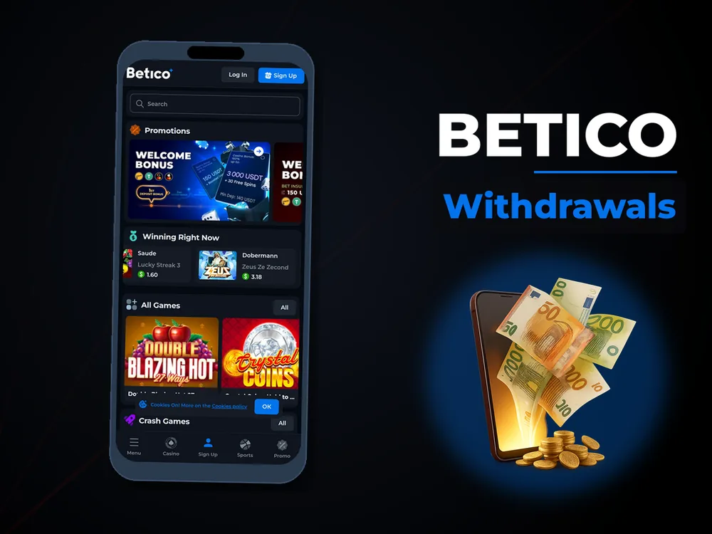 betico - Withdrawals